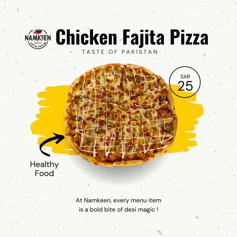 Chicken Fajita Pizza